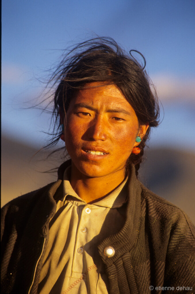 portrait d'un Tibétain