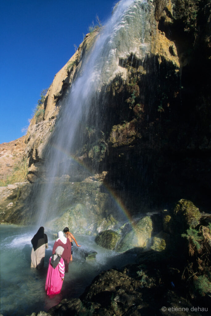 les sources d'eau chaude de Ma'in représentent un haut lieu du thermalisme en Jordanie.