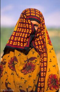 portrait d'une bédouine