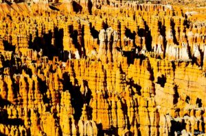 Roches rouges du Bryce canyon aux Etats-Unis
