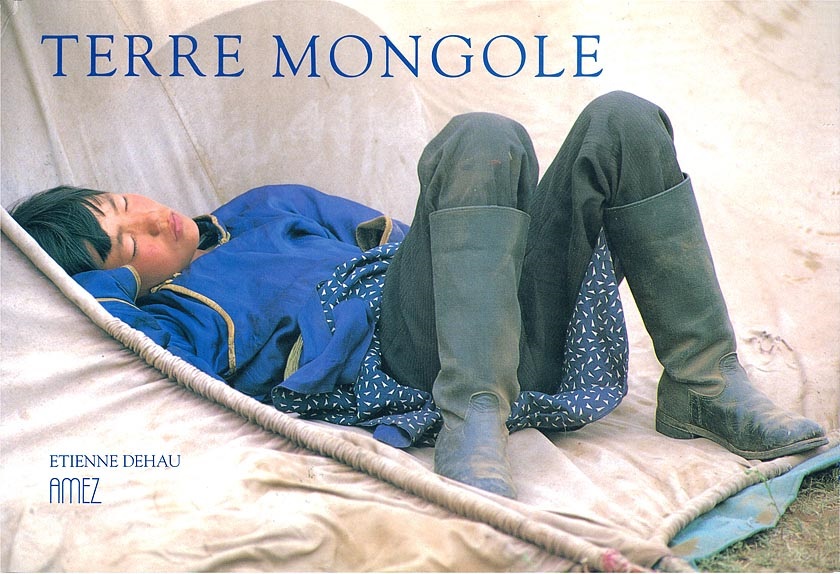 livre de photographies sur la Mongolie en Asie