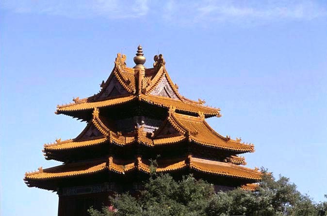 chine-pekin-cite-interdite le palais de la Cité Interdite à Pékin en Chine