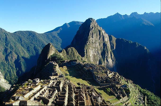 machu picchu au Pérou site archéologique inca de Machu Picchu près de Cusco au Pérou