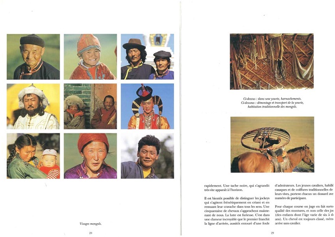 reportage sur la Mongolie en Asie dans la revue Equus
