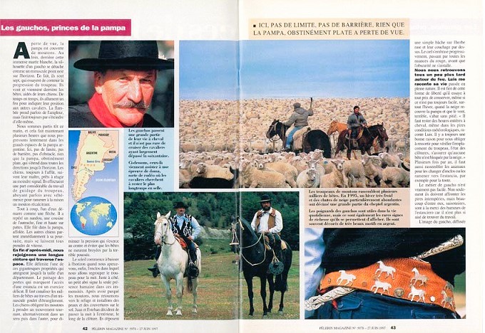 reportage sur les gauchos de Patagonie en Argentine