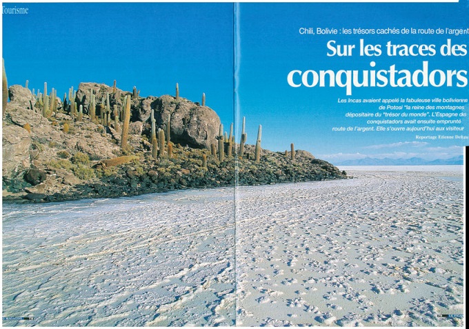 reportage sur la Bolivie dans le Figaro magazine