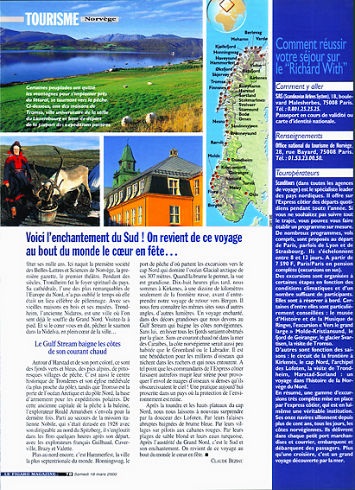 reportage sur une croisière en Norvège au nord de l'Europe