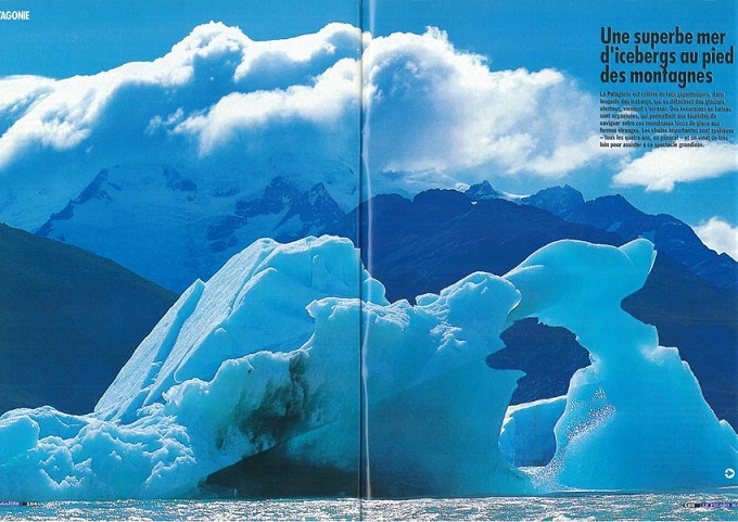 reportage dans le Figaro magazine sur la Terre de feu en Patagonie